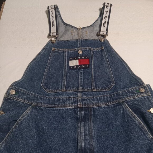 Tommy Hilfiger Men's VTG 2002 Carpenter Overalls M 38x30 - Picture 1 of 8